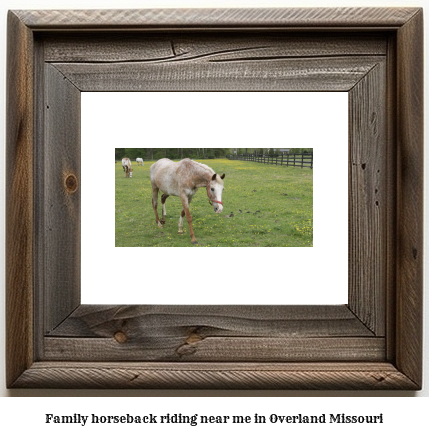 family horseback riding near me in Overland, Missouri